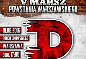 Marsz Powstania Warszawskiego i koncert
