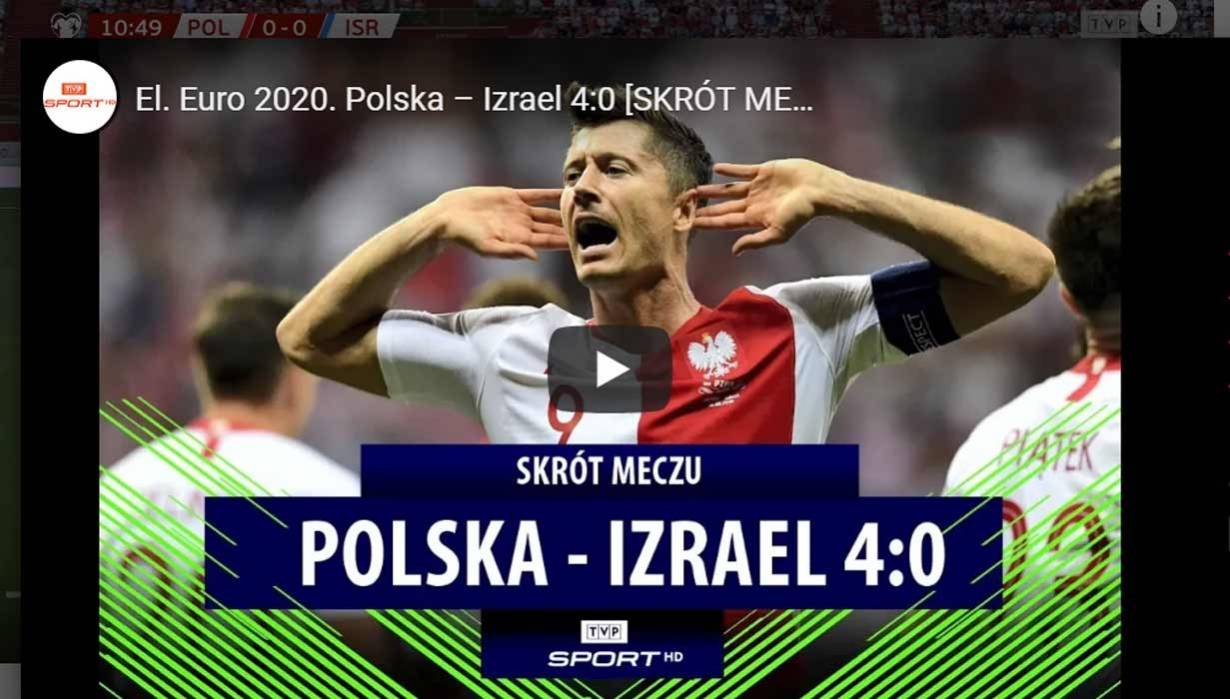 Mecz Polska Izrael 4:0, Lewandowski