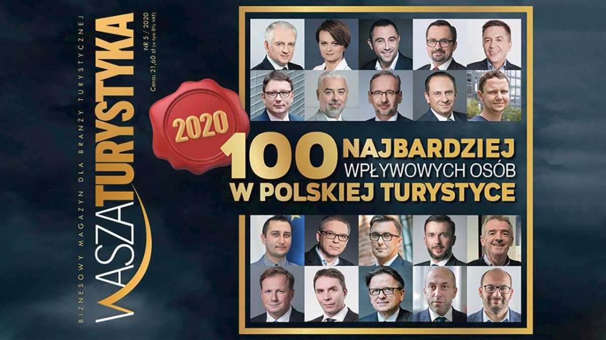 Pierwsza dziesiątka Listy „100 najbardziej wpływowych osób w polskiej turystyce