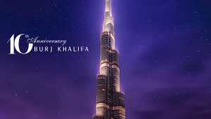 Burj Khalifa - Sopel lodu ma już 10 lat