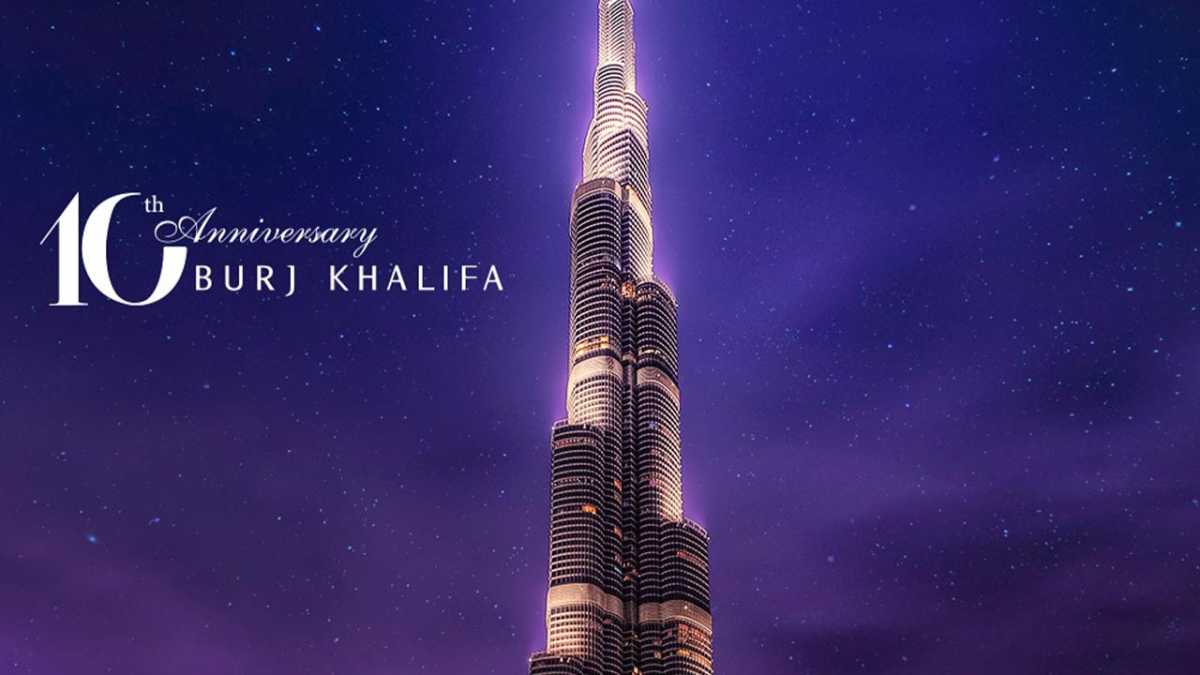 Burj Khalifa - Sopel lodu ma już 10 lat