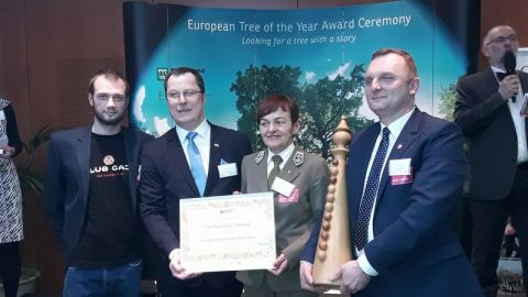 Ceremonia wręczenia nagrody Europejskie Drzewo Roku 2017