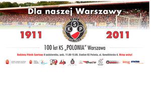 Piknik z okazji 100-lecia KS Polonia Warszawa