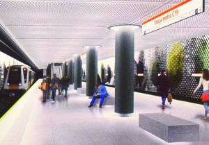 Na nowych stacjach II linii metra zwyciężyła funkcjonalność