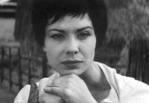 Lidia Korsakówna w filmie &quot;Zerwany most&quot; z 1962 roku