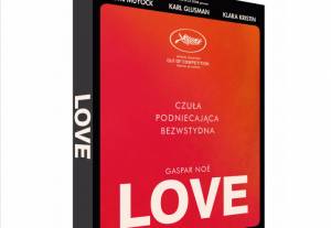 LOVE Gaspara Noé na DVD na Walentynki