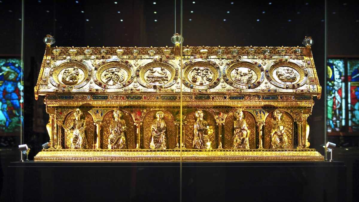 Relikwiarz świętego Maura uważany jest za drugi najcenniejszy zabytek ruchomy w Czechach